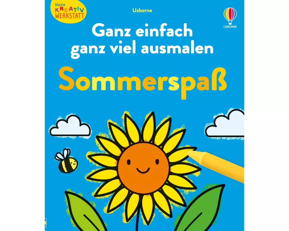 Kleine Kreativ-Werkstatt – Ganz einfach ganz viel ausmalen: Sommerspaß