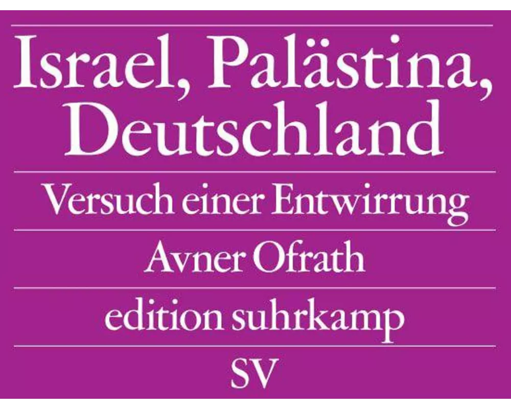 Israel, Palästina, Deutschland