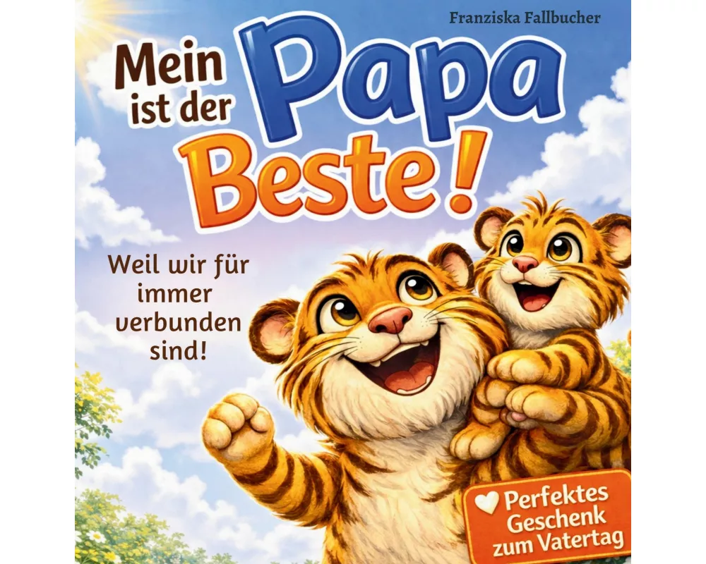 Mein Papa ist der Beste: Weil er mich liebt, so wie ich bin: Ein Kinderbuch über Liebe, Geborgenheit & die besondere Bindung zwischen Vater und Kind