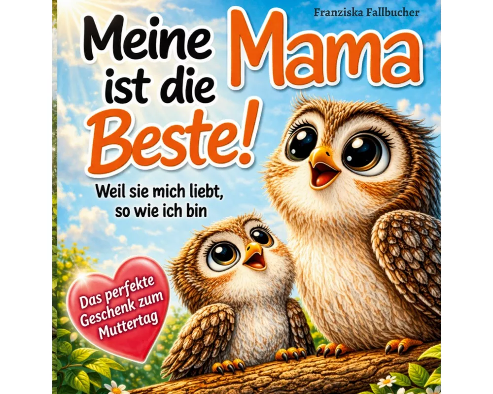 Meine Mama ist die Beste! Weil sie mich liebt, so wie ich bin: Ein Kinderbuch über Geborgenheit, Vertrauen und die unendliche Liebe zwischen Mama und