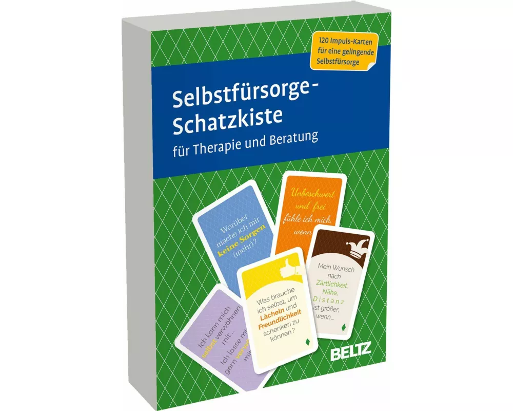 Selbstfürsorge-Schatzkiste für Therapie und Beratung