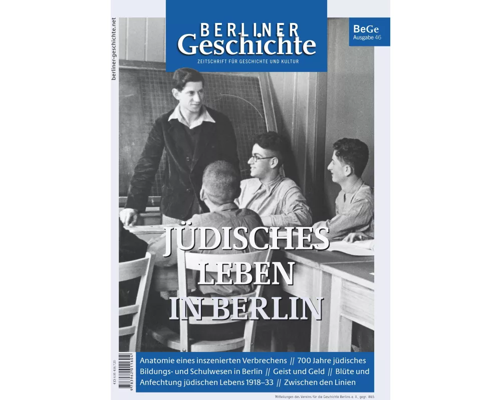 Berliner Geschichte - Zeitschrift für Geschichte und Kultur