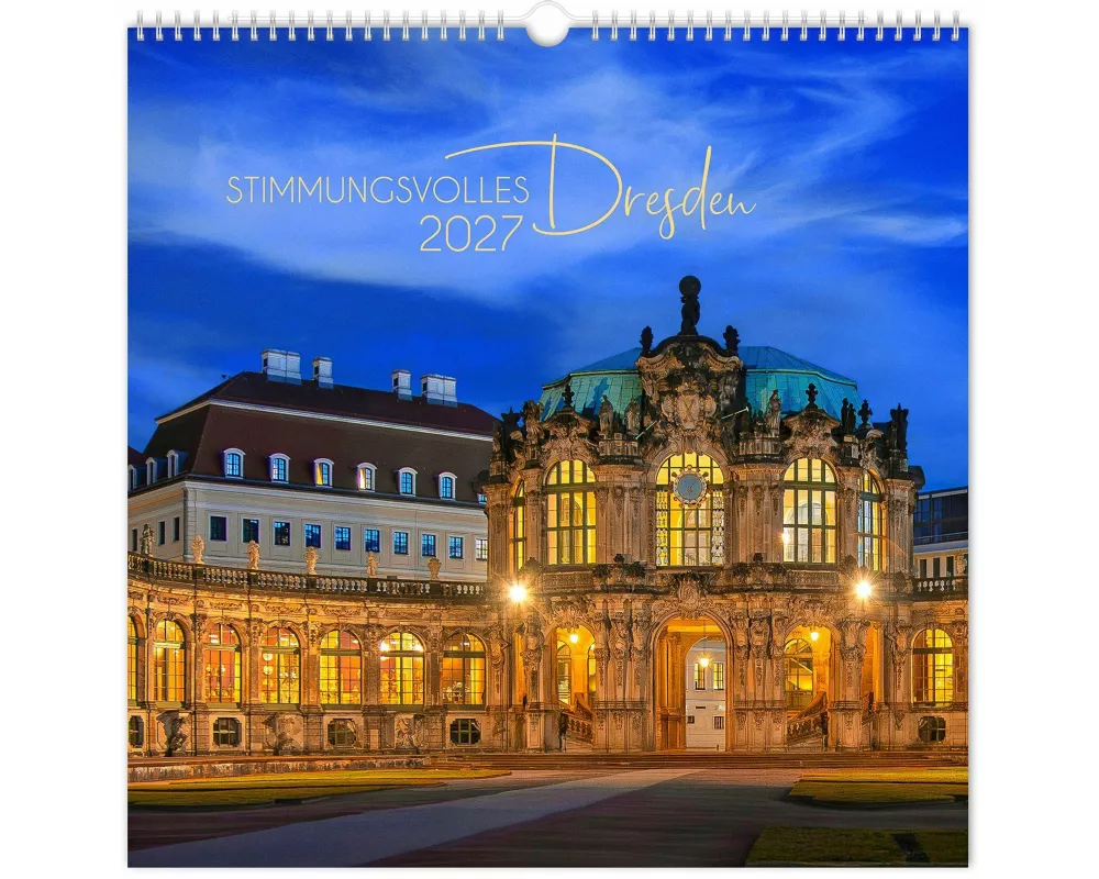 Kalender Stimmungsvolles Dresden 2027