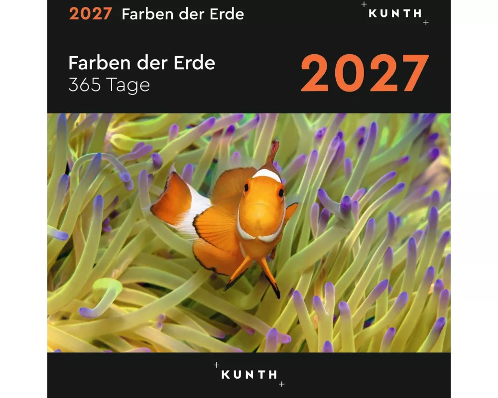 Farben der Erde - KUNTH 365-Tage-Abreißkalender 2027