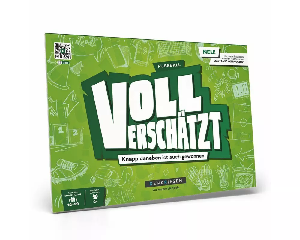 DENRKIESEN - VOLL VERSCHÄTZT Fussball Edition - "Knapp daneben ist auch gewonnen."