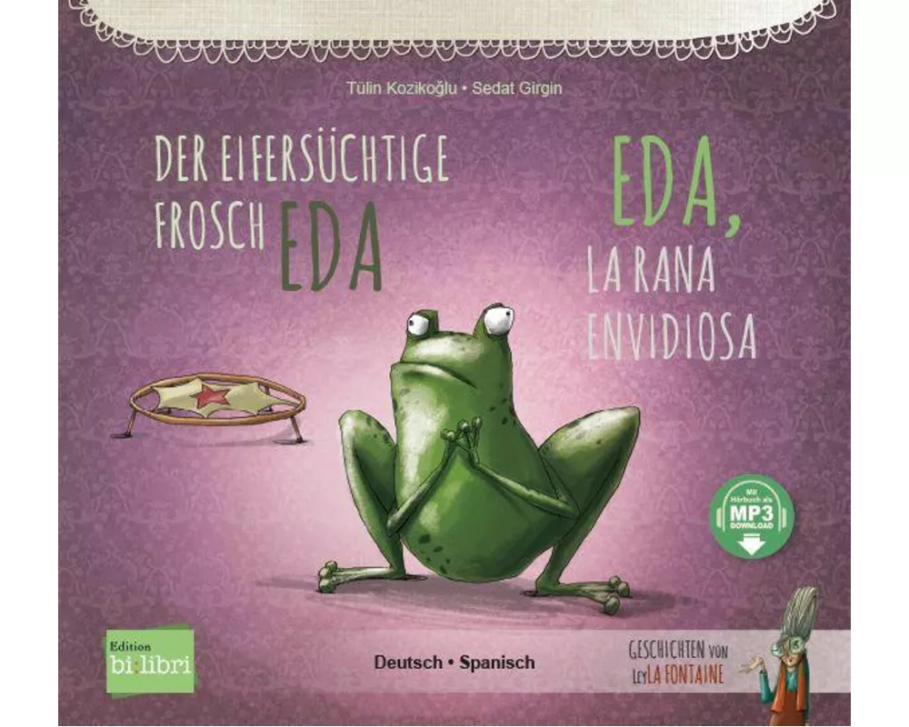 Der eifersüchtige Frosch Eda (Deutsch-Spanisch)