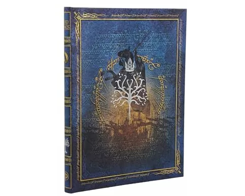 The Crown Reclaimed (The Lord of the Rings Collection) Journal Ultra Lined (Elastic Band Closure)