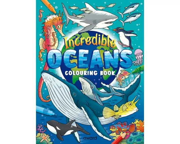 Incredible Oceans Colouring Book
