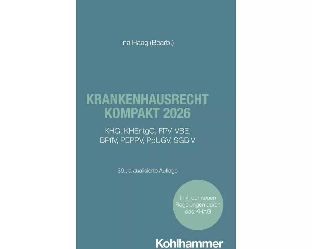 Krankenhausrecht kompakt 2026