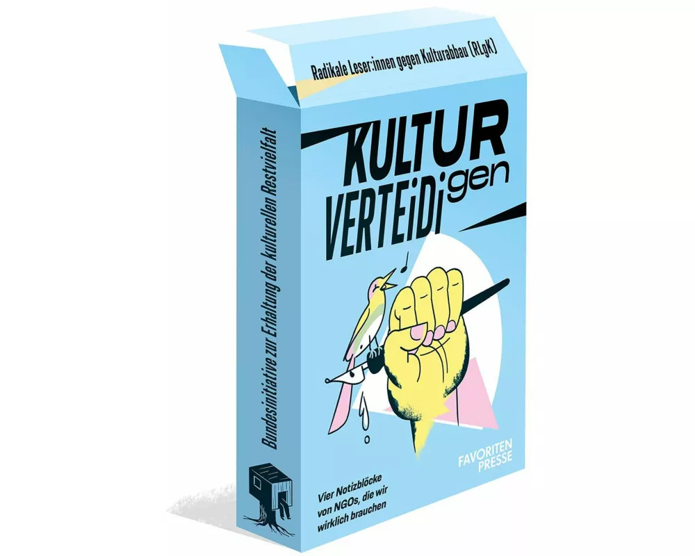 Notizblock-Set - Kultur verteidigen