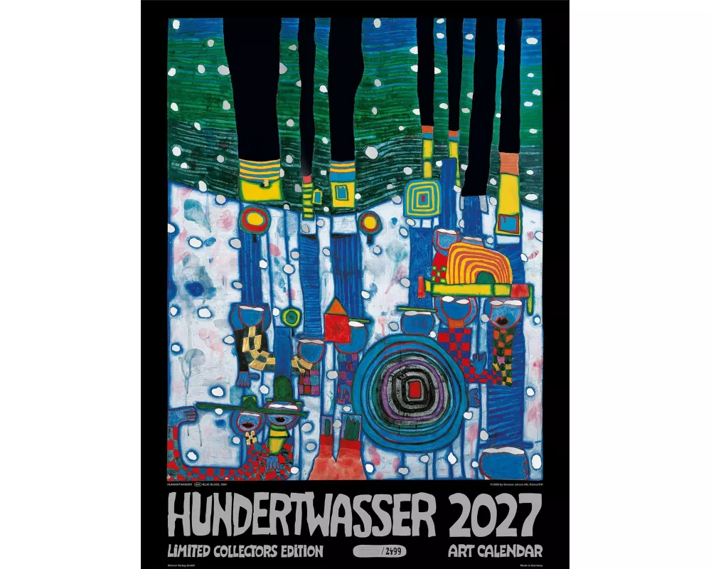 Großer Hundertwasser Art Calendar 2027