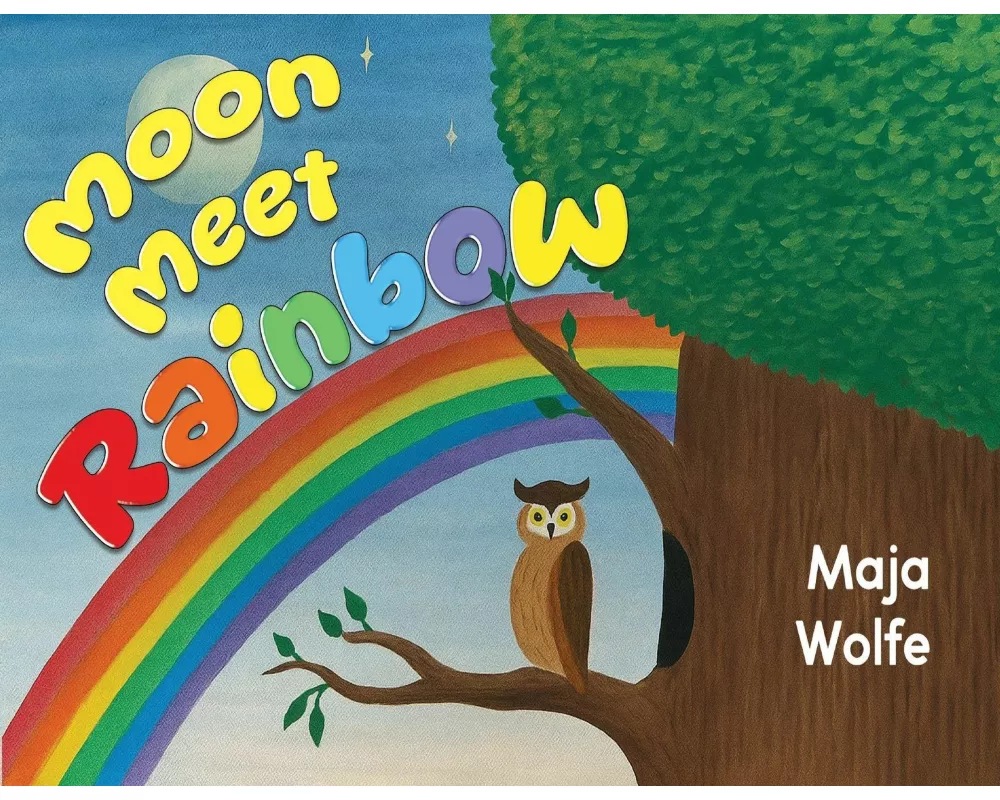 Moon Meet Rainbow