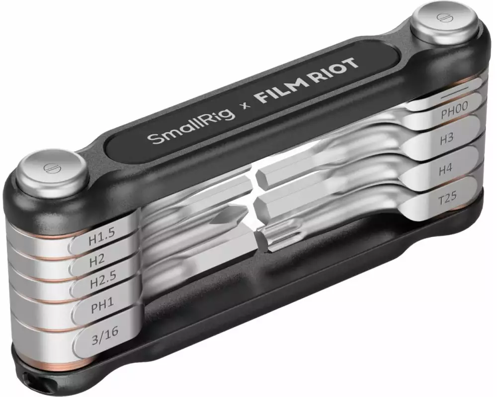 Smallrig 10-in-1-Klappschlüsselsatz Schwarz