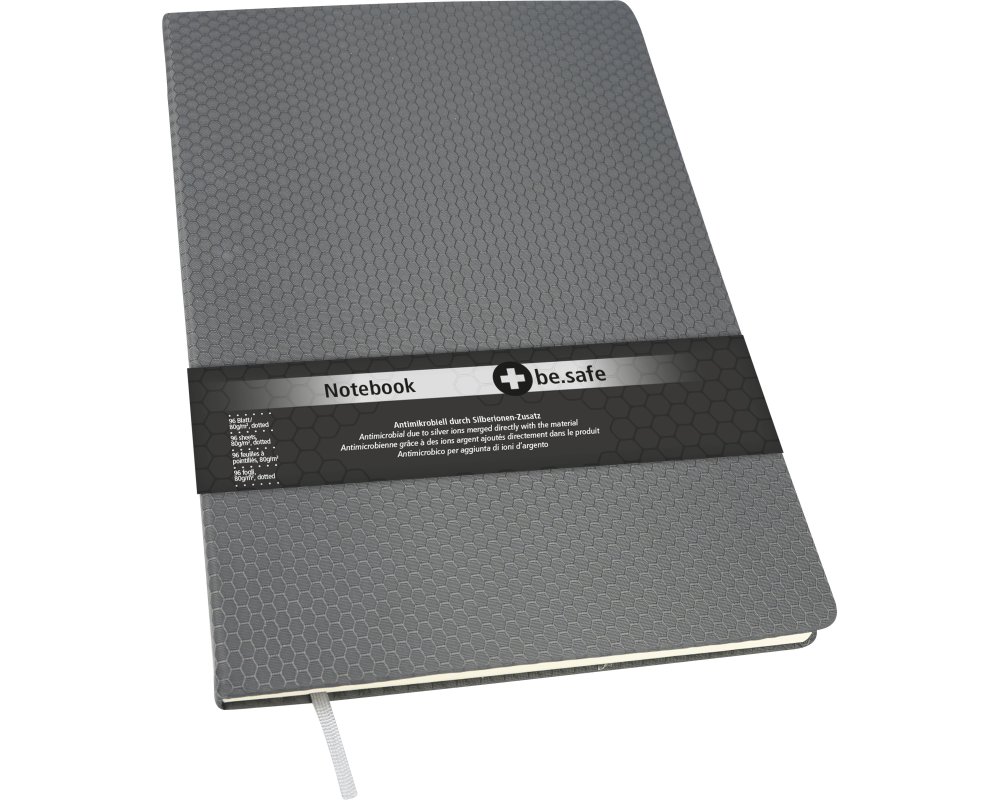 ONLINE Notizbuch Be.Safe A4 02275/6 96 Blatt, dots