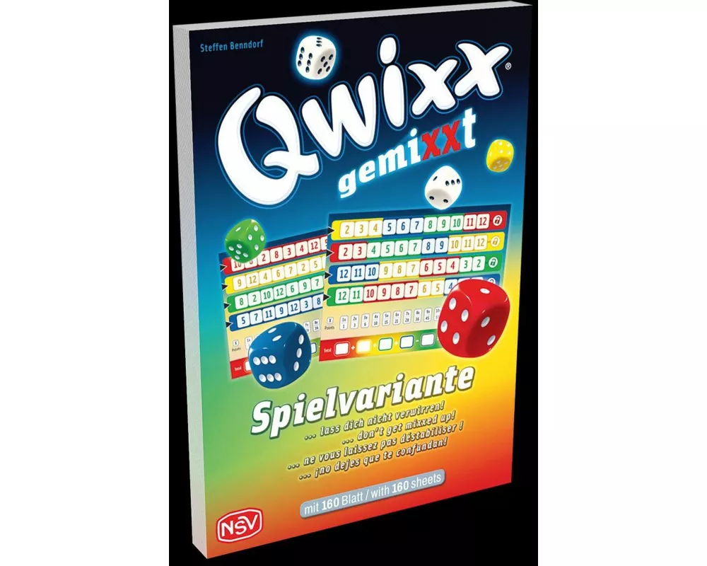 Qwixx Gemixxt Xl - ZusatzblÖcke