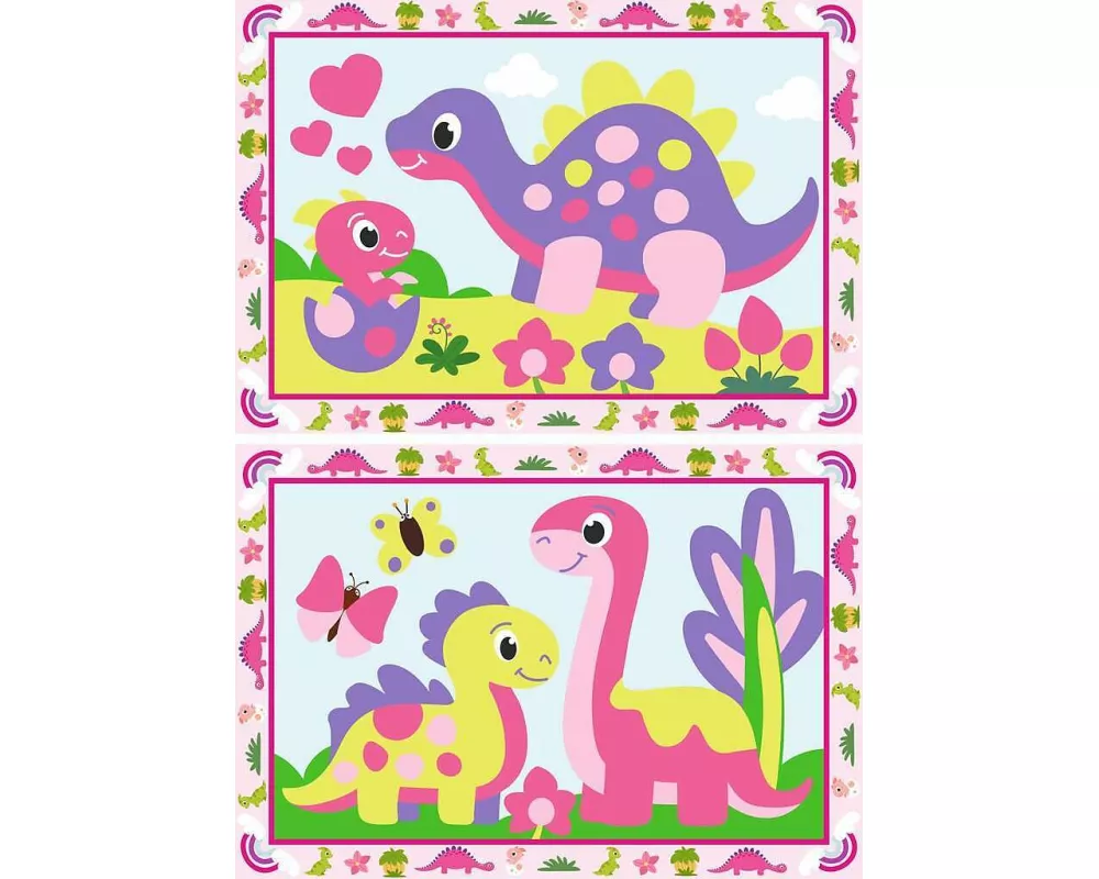 Colorful Dinos