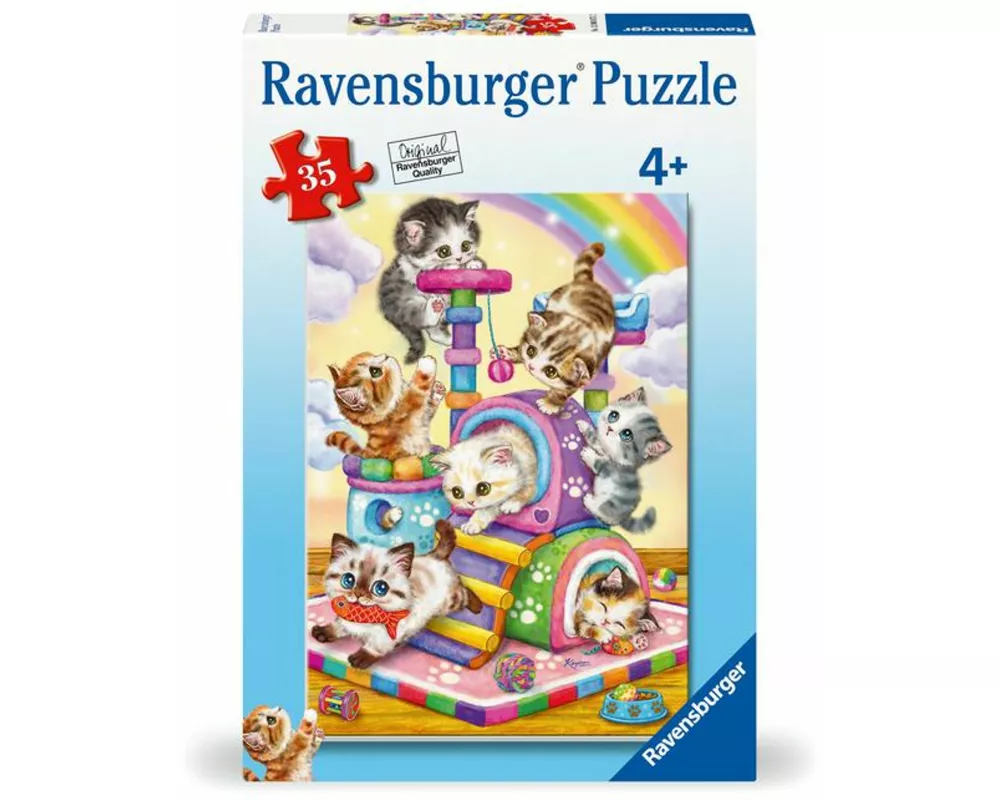 Playful Purr Babies 35 PC Puzzle