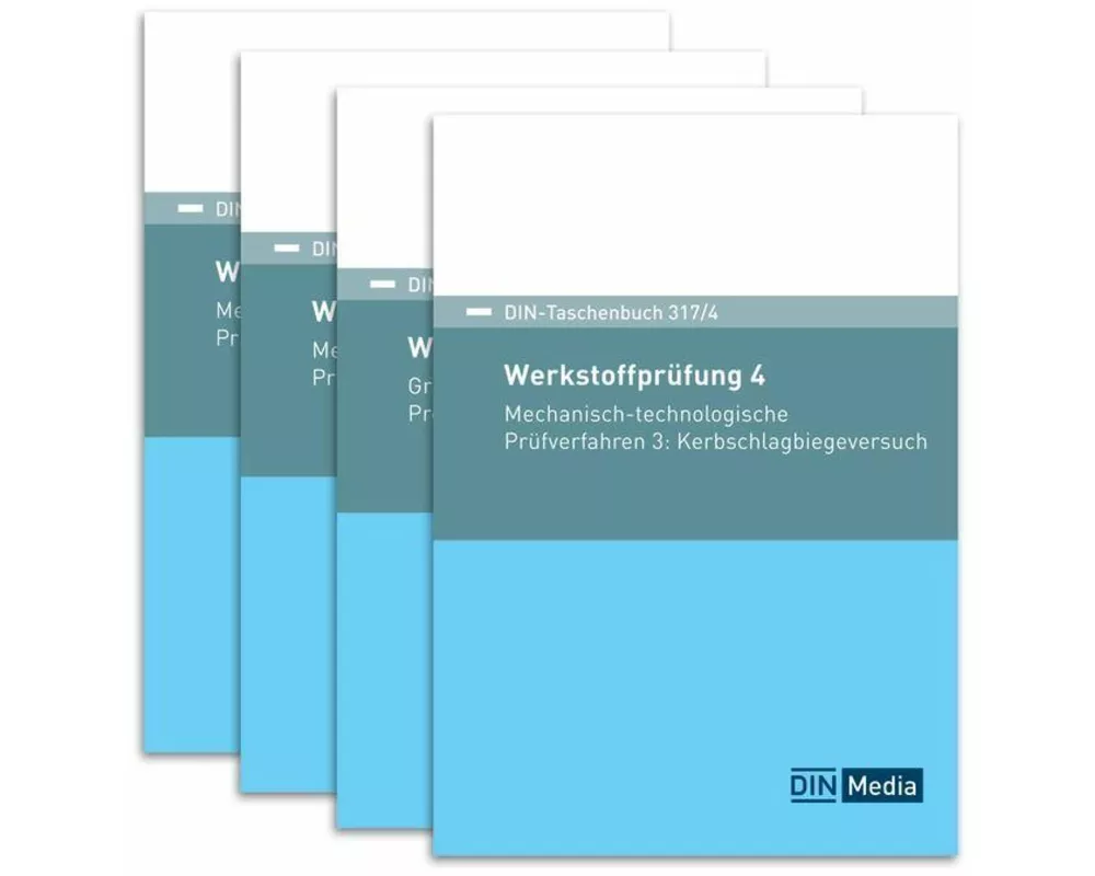 Paket DIN-Taschenbuch 317/1 bis 317/4