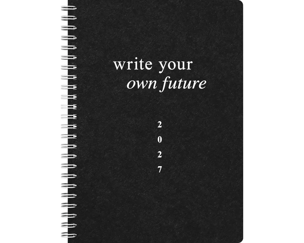 rido/idé 7021407037 Buchkalender Premium Young Line 2027 "Future" A5, Karton