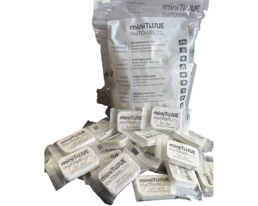 miniTiSSUE TheTOWEL BagTT22, 22 Stück