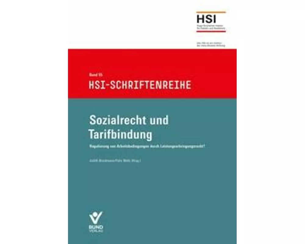 Sozialrecht und Tarifbindung