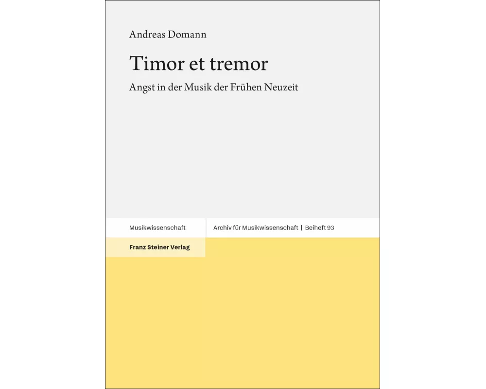 Timor et tremor