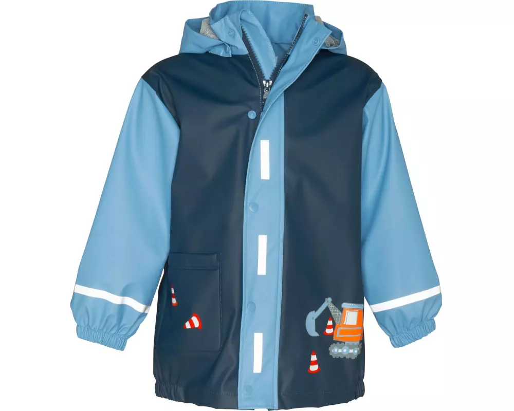 Playshoes Regenmantel Baustelle Gr. 128