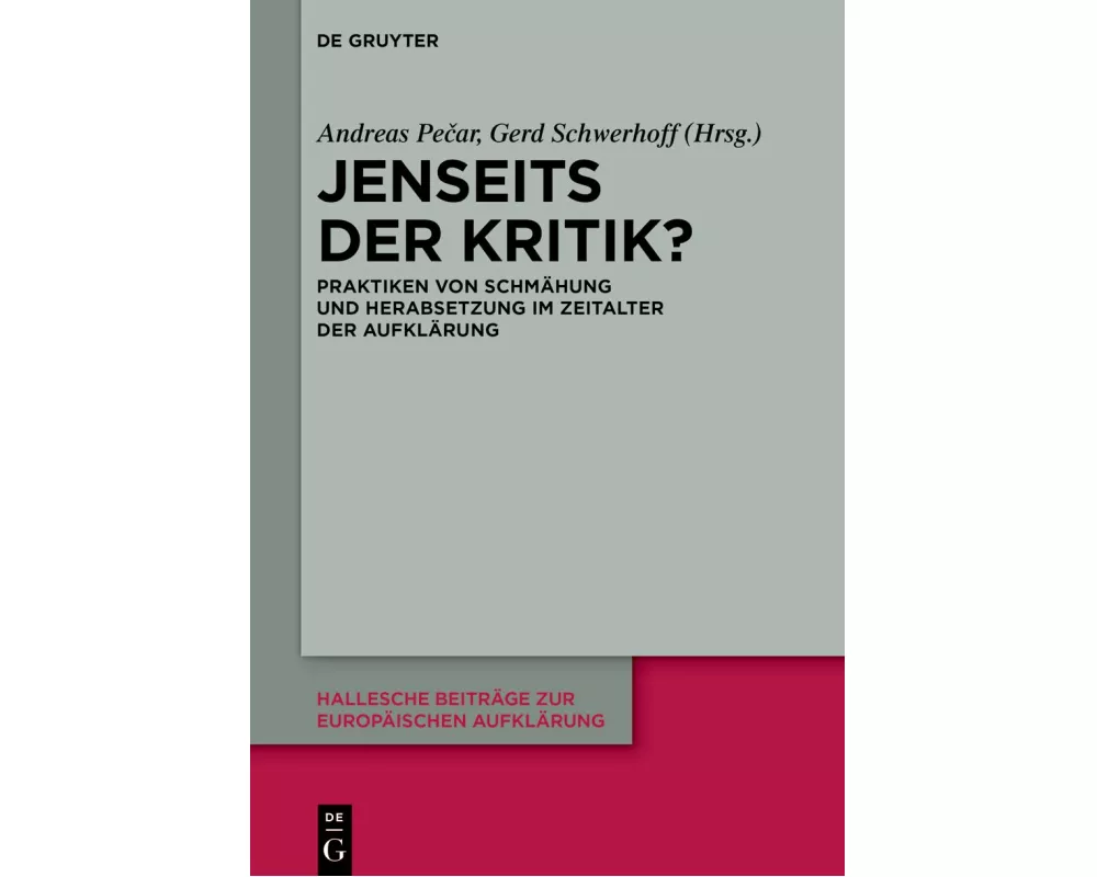 Jenseits der Kritik?