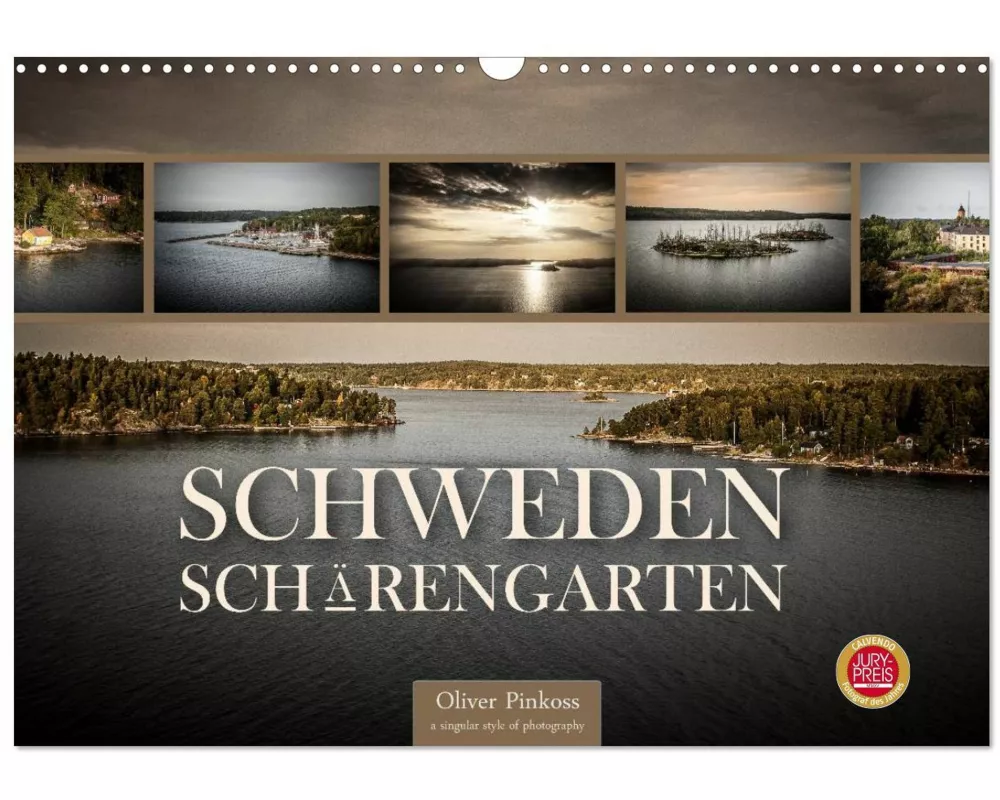 Schweden Schärengarten (Wandkalender 2026 DIN A3 quer), CALVENDO Monatskalender