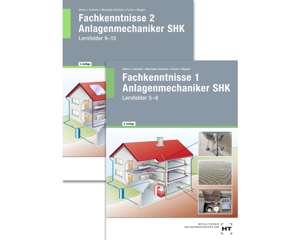 Paketangebot Fachkenntnisse Anlagenmechaniker SHK 1 + 2
