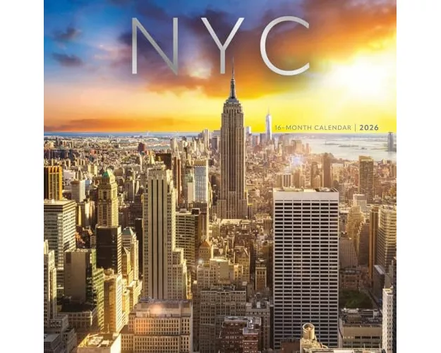 Nyc Square Wall Sunday Start Calendar 20