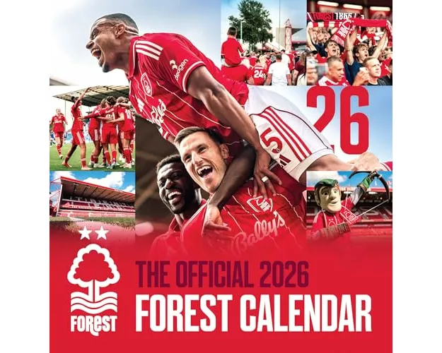 The Official Forest Desk Calendar 2026