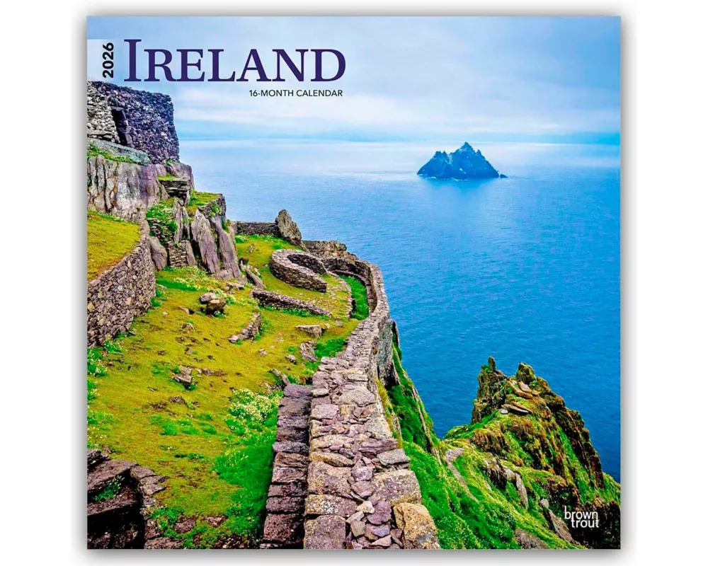 Ireland - Irland 2026 - 16-Monatskalender