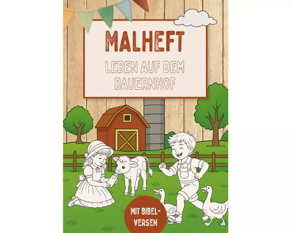 Malheft: Leben auf dem Bauernhof