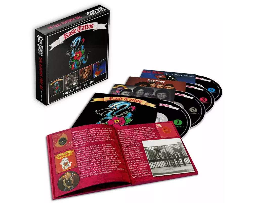 The Albums 1981-84 (4CD Clamshell Box)