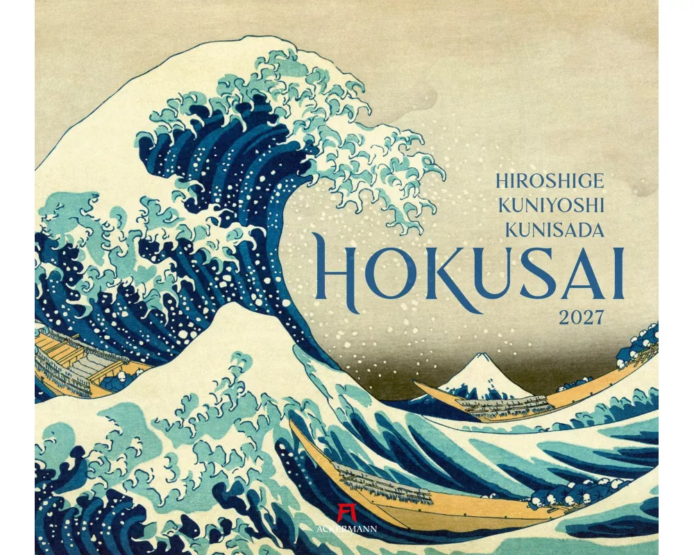 Hokusai Kalender 2027 | Hiroshige, Kuniyoshi, Kunisada
