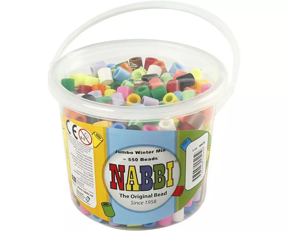 Creativ Company Bügelperlen Nabbi Jumbo Zusatz-Farben
