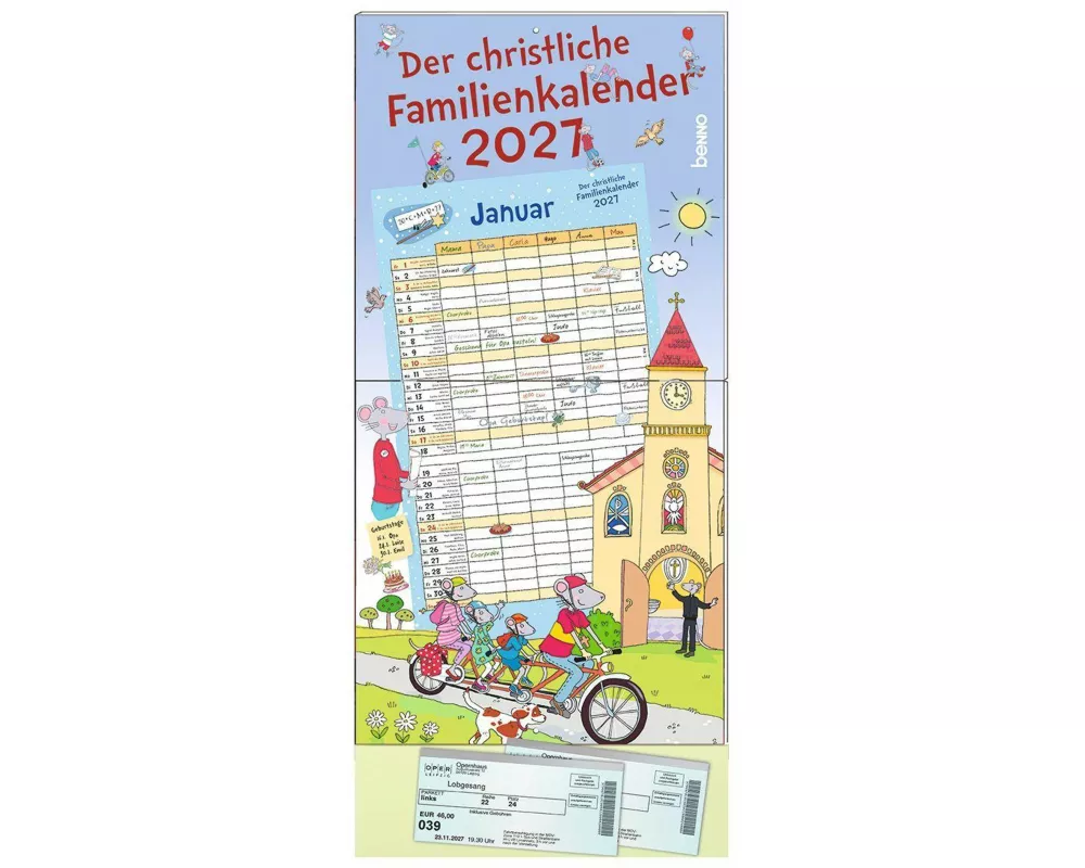 Der christliche Familienkalender 2027