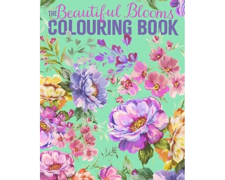 The Beautiful Blooms Colouring Book