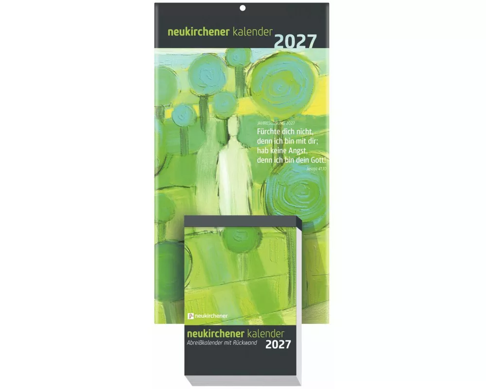 Neukirchener Kalender 2027 - Abreißkalender mit Rückwand