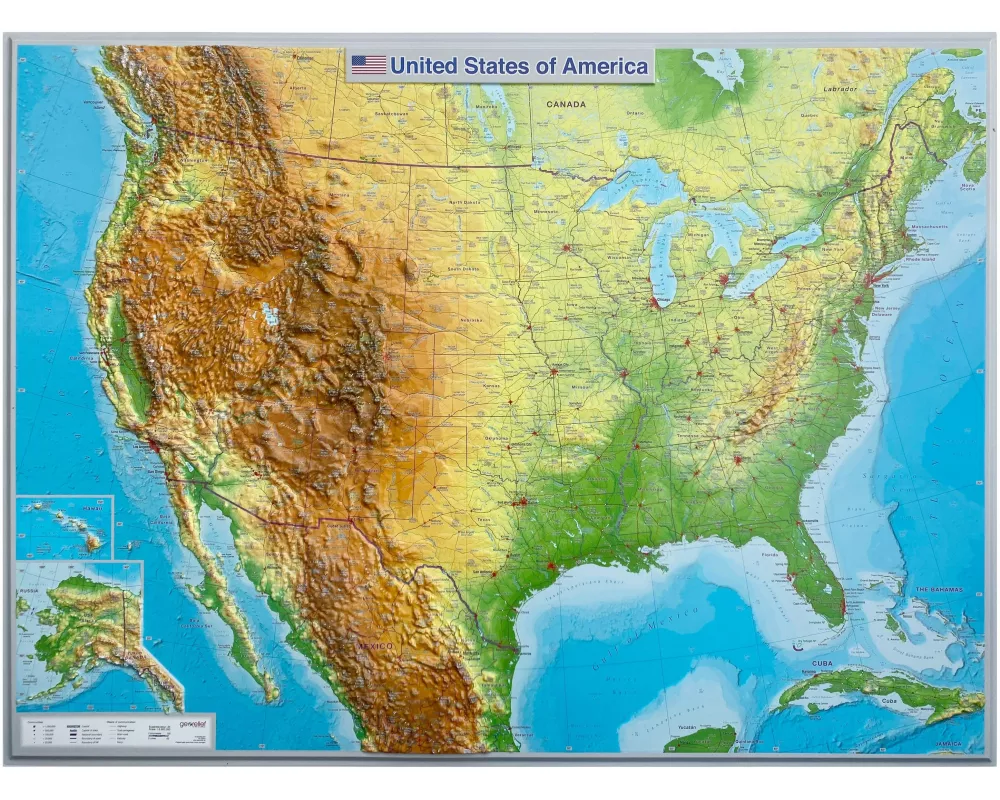 Relief USA 1 6,8 Mio