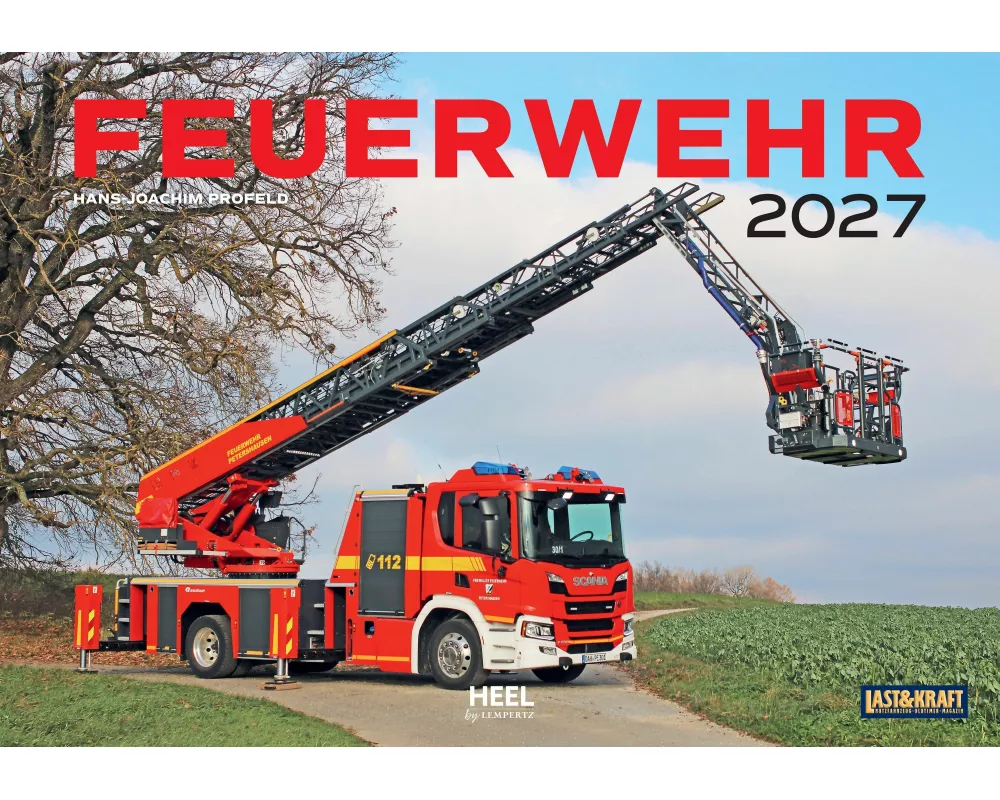 Feuerwehr Kalender 2027 Wandkalender