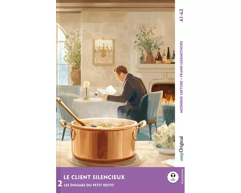 Le Client silencieux - Französische Krimi-Lektüre A1-A2 (+ Audio-Online)