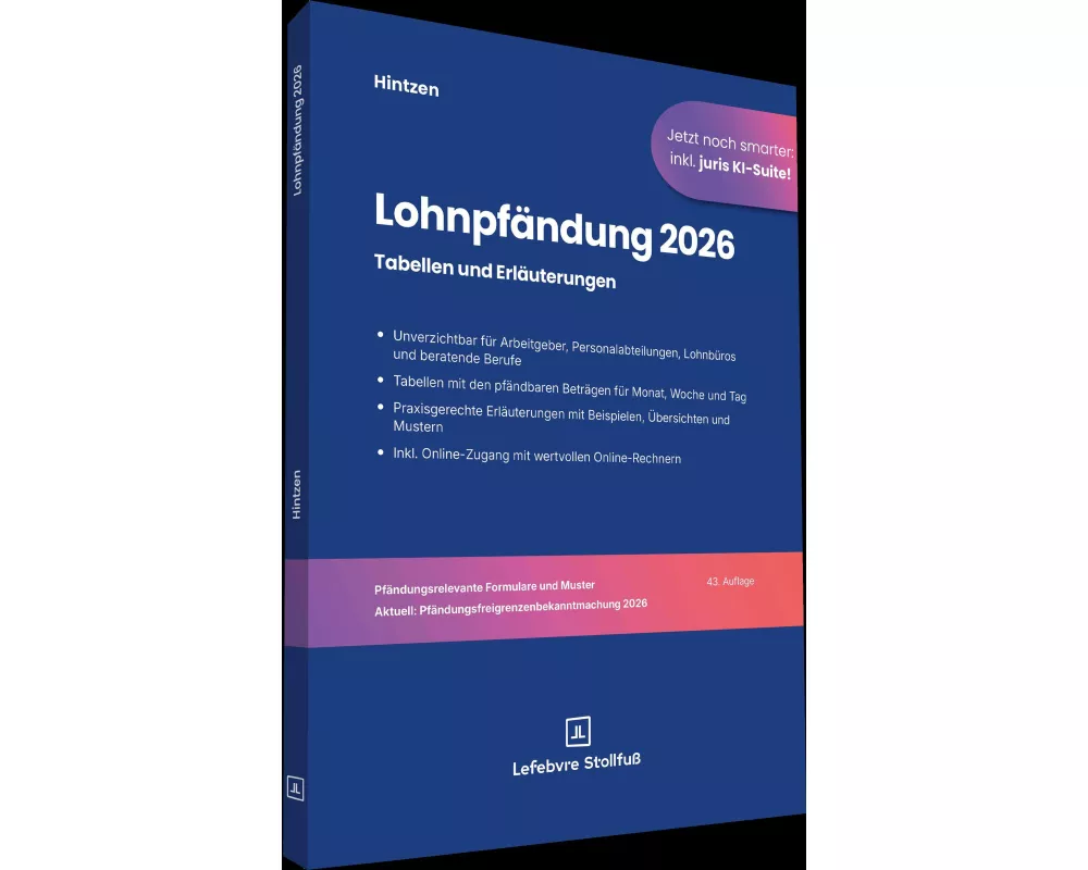 Lohnpfändung 2026