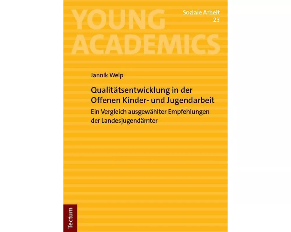 Qualitätsentwicklung in der Offenen Kinder- und Jugendarbeit