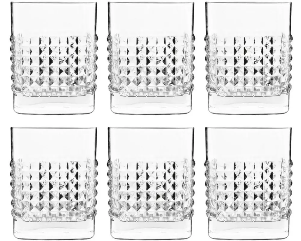 Luigi Bormioli Whiskyglas Mixology Elixir 38 cl, 6 Stück. Transparent