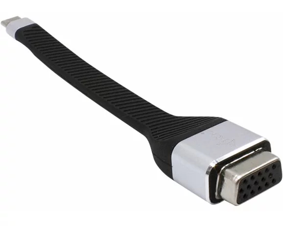 i-tec USB C to VGA Flat Adapter 1x VGA Full HD bis zu 1920x1080/60Hz kompatible with Thunderbolt 3