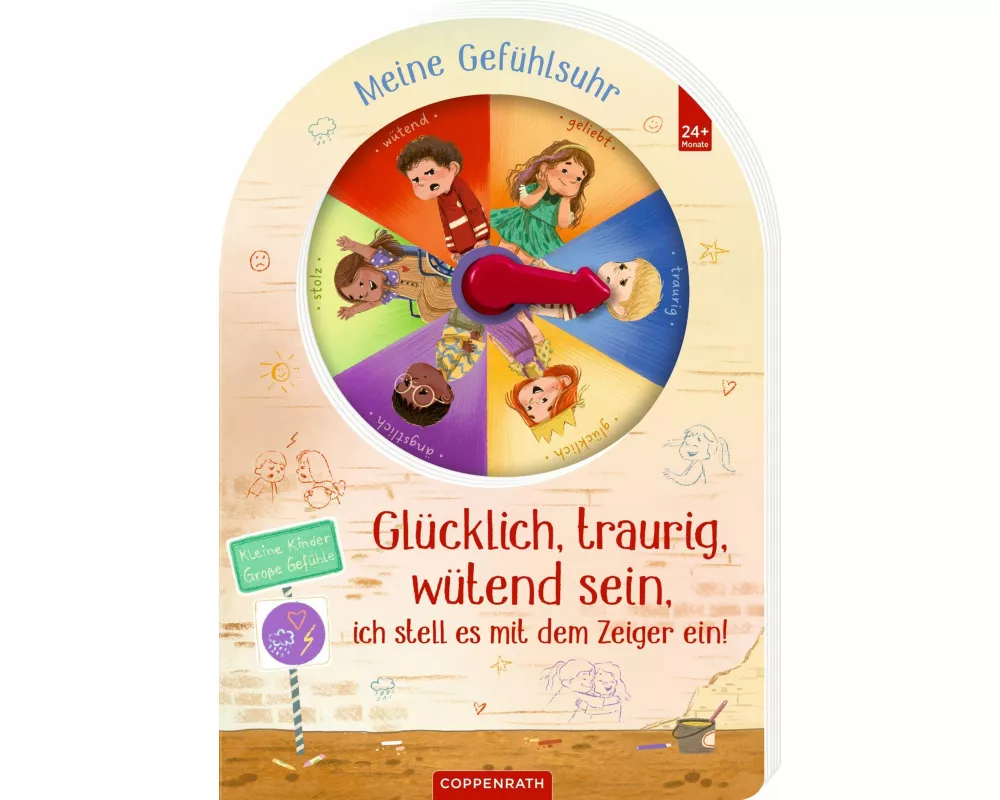 Glücklich, traurig, wütend sein, ich stell es mit dem Zeiger ein!