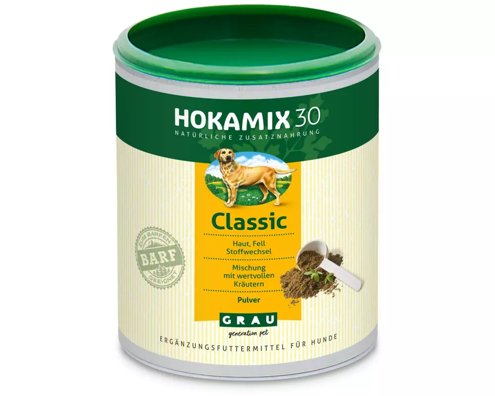 Grau Hunde-Nahrungsergänzung Grau Hokamix Vitality Booster 400 g