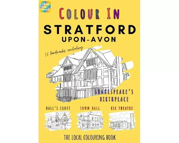 Stratford-upon-Avon Colouring Book (A4)